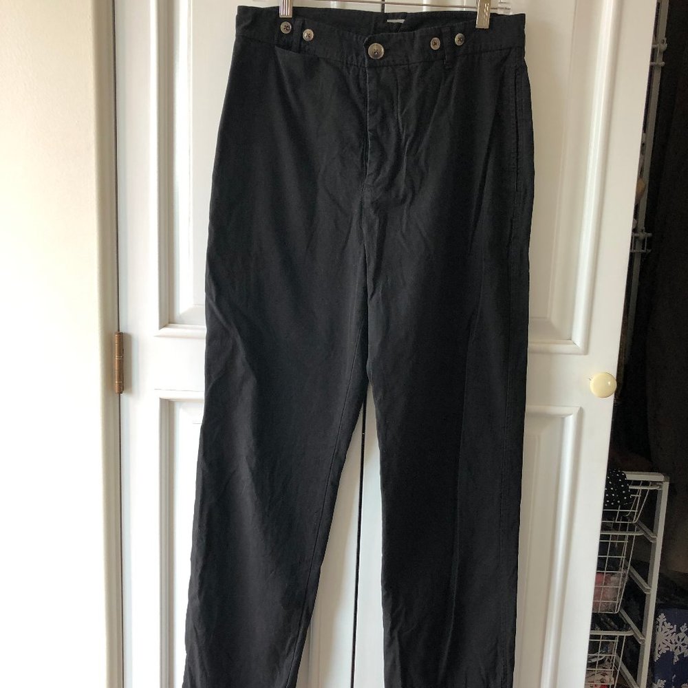 Bassike Button Detail Chino Pants